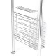 64/74/84cm Double Layer Stainless Steel Rack Shelf Storage for Kitchen Dishes Arrangement