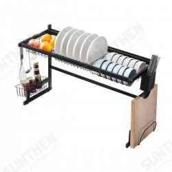 65/85CM Dish Drying Rack Organizer Over Sink Kitchen Draining Storage Holder Drain Rack 65/85CM Dish Drying Rack Organizer Over Sink Kitchen Draining Storage Holder Drain Rack