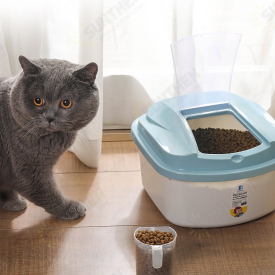 Airtight Pet Food Storage Container Rice Bucket Storage Container Box for Storing Rice Flour Dry Food Pet Food