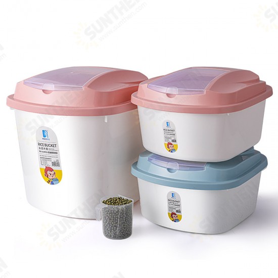 Airtight Pet Food Storage Container Rice Bucket Storage Container Box for Storing Rice Flour Dry Food Pet Food