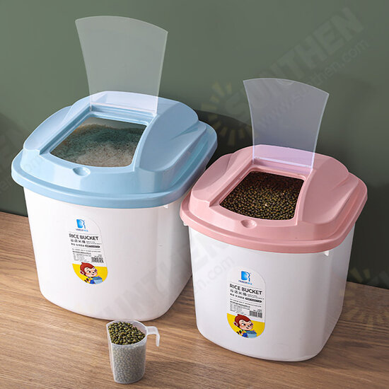 Airtight Pet Food Storage Container Rice Bucket Storage Container Box for Storing Rice Flour Dry Food Pet Food