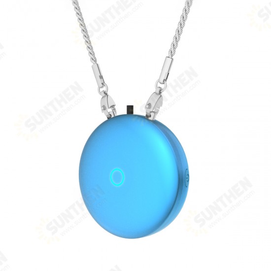 Wearable Air Purifier Necklace Mini Portable USB Air Cleaner Negative Eliminate Haze Bacteria Low Noise Air Freshener