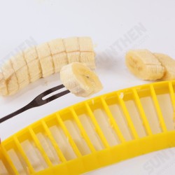 Banana Slicer Banana Cutter Chopper Fruit Salad Sundaes Chopper Kitchen Fruit Tool Salad Accessory Banana Slicer Banana Cutter Chopper Fruit Salad Sundaes Chopper Kitchen Fruit Tool Salad Accessory