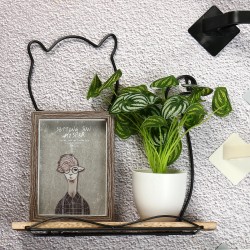 Creative Animal Type Wall Hanging Iron Shelf Storage Rack Home Kitchen Organizer Creative Animal Type Wall Hanging Iron Shelf Storage Rack Home Kitchen Organizer