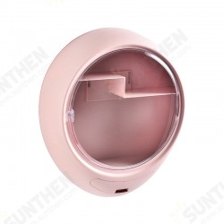 Creative Wall Mounted Cosmetic Storage Box Dust Proof Bathroom Toilet Wall Mounted Punch Skin Care Product Rack Creative Wall Mounted Cosmetic Storage Box Dust Proof Bathroom Toilet Wall Mounted Punch Skin Care Product Rack