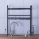 Double Layer Shelf Dish Stainless Holder Steel Sink Drain Rack Kitchen Cutlery Drying Drainer Kitchen Storage Rack