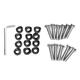 Double Layer Shelf Dish Stainless Holder Steel Sink Drain Rack Kitchen Cutlery Drying Drainer Kitchen Storage Rack