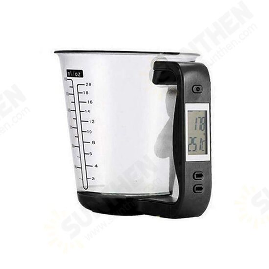 Electronic Scale Measuring Cup Auto Power Off Electronic Scale Large Capacity LCD Digital Measuring Cup