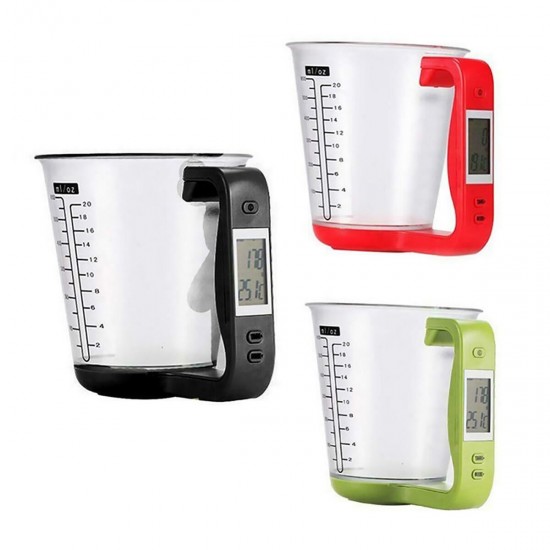 Electronic Scale Measuring Cup Auto Power Off Electronic Scale Large Capacity LCD Digital Measuring Cup