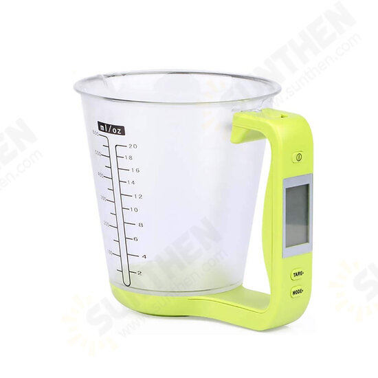 Electronic Scale Measuring Cup Auto Power Off Electronic Scale Large Capacity LCD Digital Measuring Cup