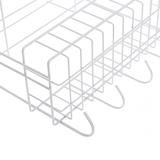 Five Tiers Steel Over Sink Dish Drying Rack Storage Multifunctional Arrangement for Kitchen Counter