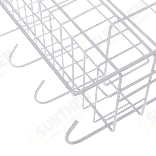 Five Tiers Steel Over Sink Dish Drying Rack Storage Multifunctional Arrangement for Kitchen Counter