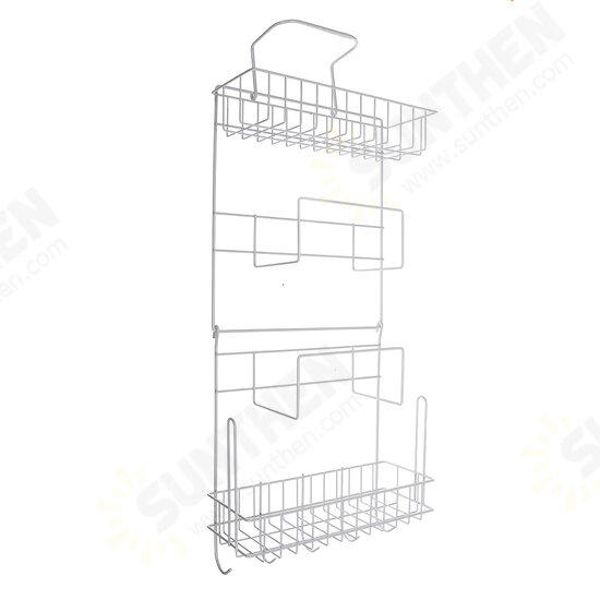 Five Tiers Steel Over Sink Dish Drying Rack Storage Multifunctional Arrangement for Kitchen Counter