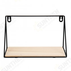 Floating Corner Wall Iron Shelf Wall Mounted Wood Storage Shelf Home Office Decoration Display Floating Corner Wall Iron Shelf Wall Mounted Wood Storage Shelf Home Office Decoration Display