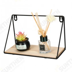 Floating Corner Wall Iron Shelf Wall Mounted Wood Storage Shelf Home Office Decoration Display Floating Corner Wall Iron Shelf Wall Mounted Wood Storage Shelf Home Office Decoration Display
