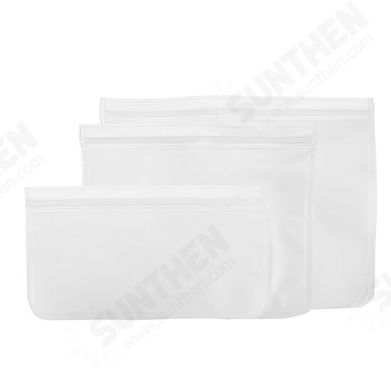 Food Storage Bags Reusable Silicone Containers for Lunch Vegetable Resealable Kitchen Storage Bag