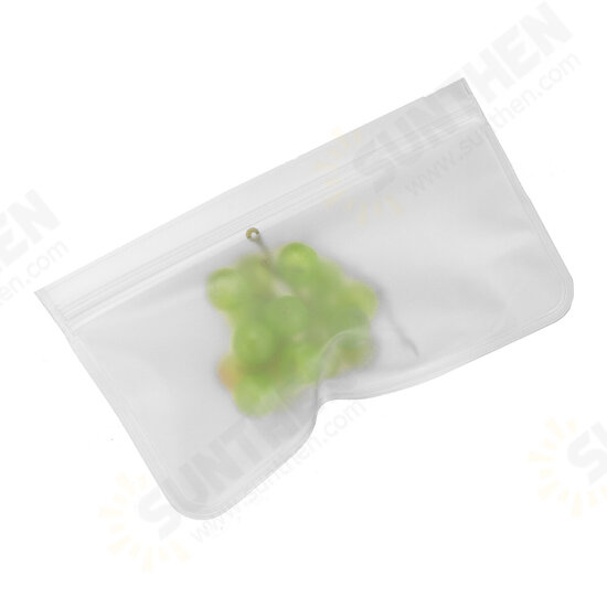 Food Storage Bags Reusable Silicone Containers for Lunch Vegetable Resealable Kitchen Storage Bag