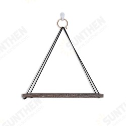 Hanging Shelf Storage Holder Plant Rack Wooden Bedroom Wall Mounted Organizer Hanging Shelf Storage Holder Plant Rack Wooden Bedroom Wall Mounted Organizer