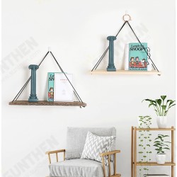 Hanging Shelf Storage Holder Plant Rack Wooden Bedroom Wall Mounted Organizer Hanging Shelf Storage Holder Plant Rack Wooden Bedroom Wall Mounted Organizer