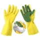 Creative Home Washing Cleaning Gloves Cooking Glove Garden Kitchen Sponge Fingers Rubber
