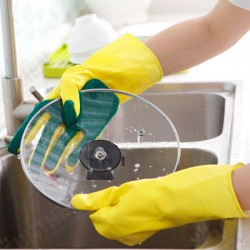Creative Home Washing Cleaning Gloves Cooking Glove Garden Kitchen Sponge Fingers Rubber Creative Home Washing Cleaning Gloves Cooking Glove Garden Kitchen Sponge Fingers Rubber