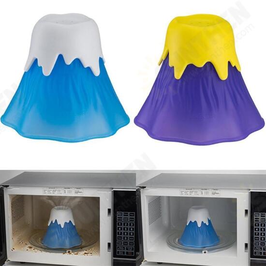 Creative Volcano Modeling Microwave Oven Cleaning Tools Microwave Oven Cleaner