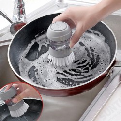 Household Kitchen Washing Utensils Pot Dish Brush with Liquid Washing Soap Dispenser Pot Brush Dish Brushes Cleaning Tool Household Kitchen Washing Utensils Pot Dish Brush with Liquid Washing Soap Dispenser Pot Brush Dish Brushes Cleaning Tool