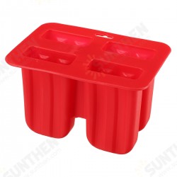 Ice Cream Popsicle Molds Tools Rectangle Shaped Reusable DIY Frozen Ice Cream Baking Mold for Kitchen Ice Cream Popsicle Molds Tools Rectangle Shaped Reusable DIY Frozen Ice Cream Baking Mold for Kitchen