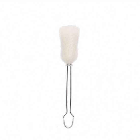 Replaceable Sponge Cup Brush Stainless Steel Cup Cleaning Brushes 3 Replaceable Brush Heads