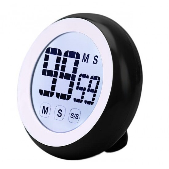 KC-03 Digital Kitchen Cooking Timer With Temperature And Humidity Cute Touch Screen Soft Ligh