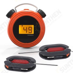 KC-502 Smart bluetooth Digital Display BBQ Grill Food Thermometer with Stainless Dual Probes KC-502 Smart bluetooth Digital Display BBQ Grill Food Thermometer with Stainless Dual Probes