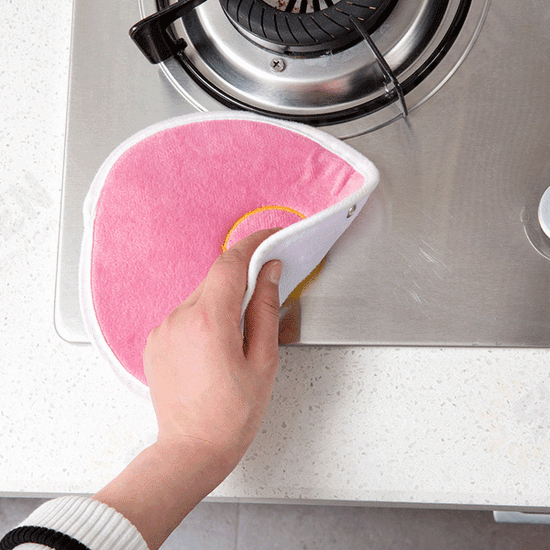 KC-CS11 Hang Thickness Bibulous Dishcloth Heat Resistant Coaster Dry Hand Dish Cleaning Towel