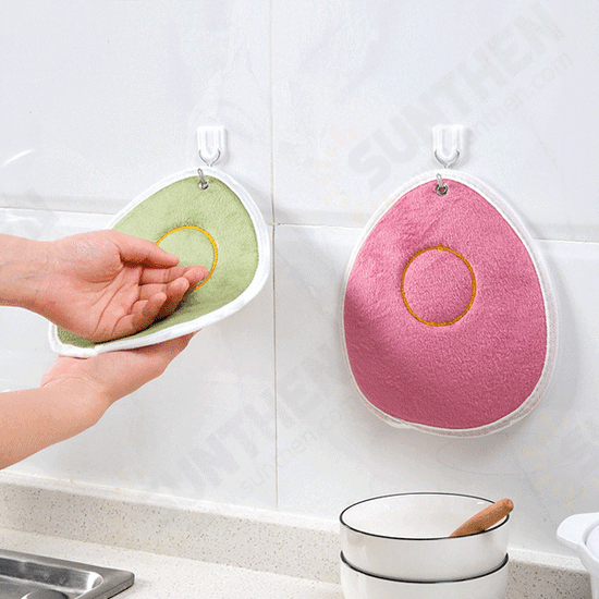 KC-CS11 Hang Thickness Bibulous Dishcloth Heat Resistant Coaster Dry Hand Dish Cleaning Towel