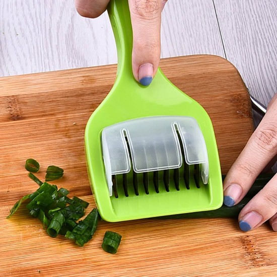 KC-MS06 Stainless Steel Green Onion Slicer Vegetable Garlic Cutter Shredder Kitchen Tools