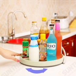 KC-SR04 360 Degree Rotating Drawer Seasoning Bottle Organizer Turntable Storage Rack Holder