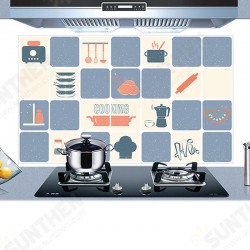 KC-WS020 45 x 75cm PVC Removable Kitchen Cookware Oil-proof Waterproof Wall Sticker Paper KC-WS020 45 x 75cm PVC Removable Kitchen Cookware Oil-proof Waterproof Wall Sticker Paper