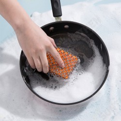 Kitchen Silicone Pot Cleaning Brush Net Square Shape Metal Stainless Steel Ring Net Brush Cleaning Tools Kitchen Silicone Pot Cleaning Brush Net Square Shape Metal Stainless Steel Ring Net Brush Cleaning Tools