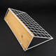 Large Metal & Wood Wall Hanging Shelf Birdcage Storage Bracket Hallway Display Home Decor