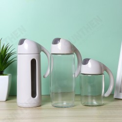 Leak-proof Glass Oil Container Stainless Steel Sauce Vinegar Condiment Bottle Dispenser for Kitchen Olive Oil Bottle Leak-proof Glass Oil Container Stainless Steel Sauce Vinegar Condiment Bottle Dispenser for Kitchen Olive Oil Bottle