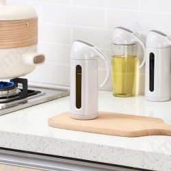 Leak-proof Glass Oil Container Stainless Steel Sauce Vinegar Condiment Bottle Dispenser for Kitchen Olive Oil Bottle Leak-proof Glass Oil Container Stainless Steel Sauce Vinegar Condiment Bottle Dispenser for Kitchen Olive Oil Bottle