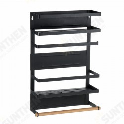 Magnetic Refrigerator Hanger Rack Spice Holder Storage Shelf Kitchen Storage Rack Magnetic Refrigerator Hanger Rack Spice Holder Storage Shelf Kitchen Storage Rack