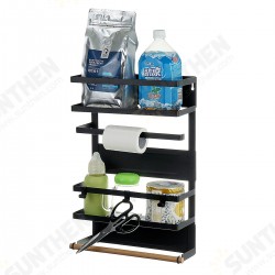 Magnetic Refrigerator Hanger Rack Spice Holder Storage Shelf Kitchen Storage Rack Magnetic Refrigerator Hanger Rack Spice Holder Storage Shelf Kitchen Storage Rack