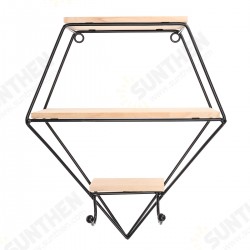 Metal Wall Shelf Mounted Storage Rack wall Hanging basket Shelf Bedroom Decoration Metal Wall Shelf Mounted Storage Rack wall Hanging basket Shelf Bedroom Decoration