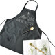 Nordic Embroidered Pure Cotton Aprons Inbetweening Hand-painted Style Sleeveless