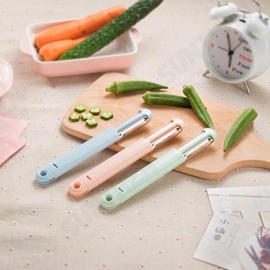 PL-3 Peeler & Knife Two In One Double Side Multi-function Kitchen Tool Vegetable Fruit Peeler