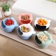 Plastic Double Layer Snack Box Multipurpose Lovely Bear Shape Phone Stand Kitchen Storage Container