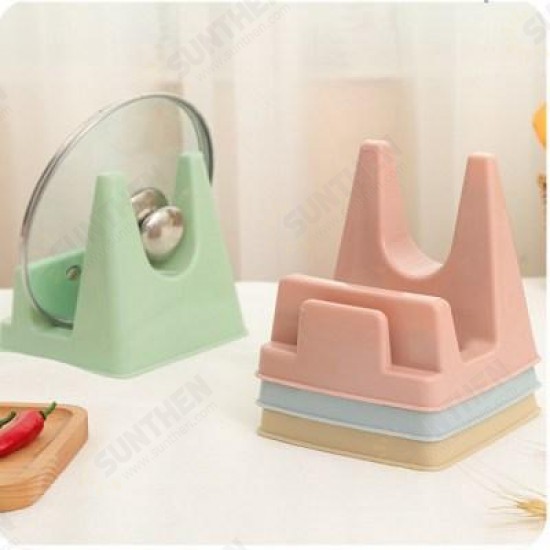 Practical Pot Lid Shelf Holder Plastic Pan Cover Rack Stand Kitchen Accessories Cooking Storage Tool