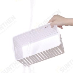 SN050101 2PCS Home Storage Baskets Desktop Storage Box High Quality Storage Organizer Plastic Basket From
