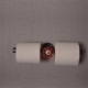 Retro Industrial Toilet Paper Roll Holder Pipe Shelf Floating Holder Bathroom Wall Mounted