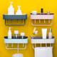 Self-adhesive Wall Hanging Storage Rack Shelf Hook Home Kitchen Holder Organizer Towel Holder